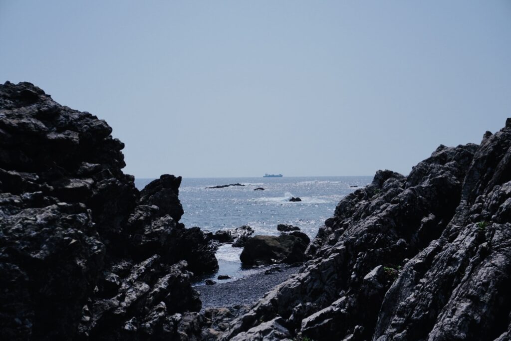 室戸岬の海岸