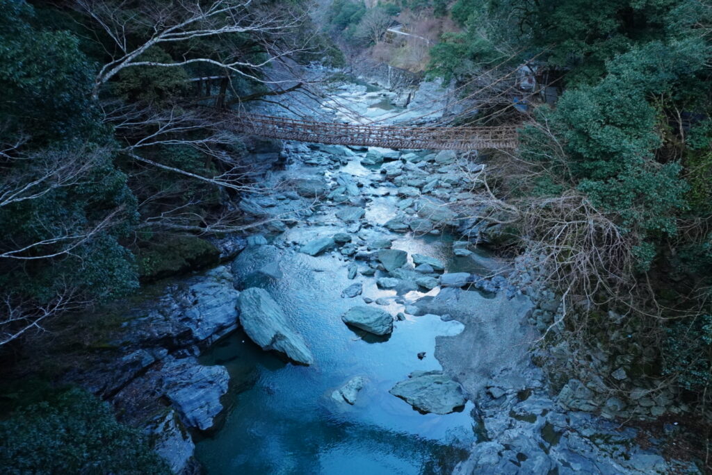 祖谷のかずら橋