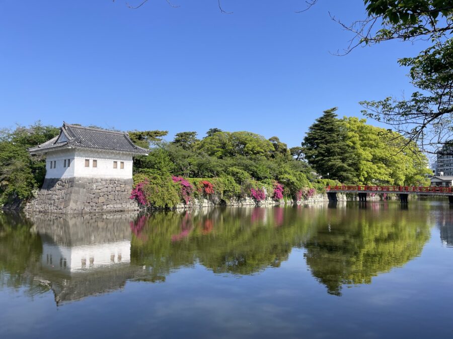 小田原城のお堀