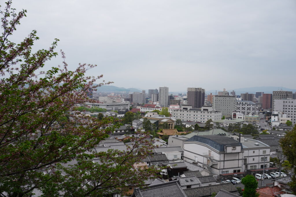阿智神社からの眺め
