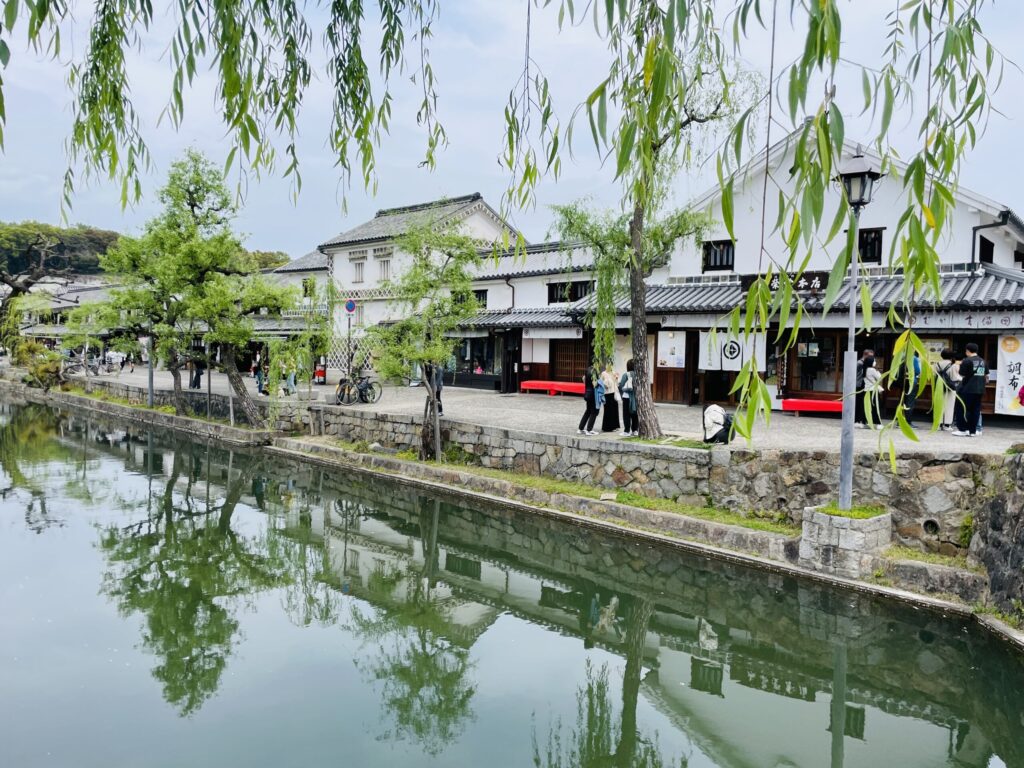 倉敷美観地区レトロな街並み