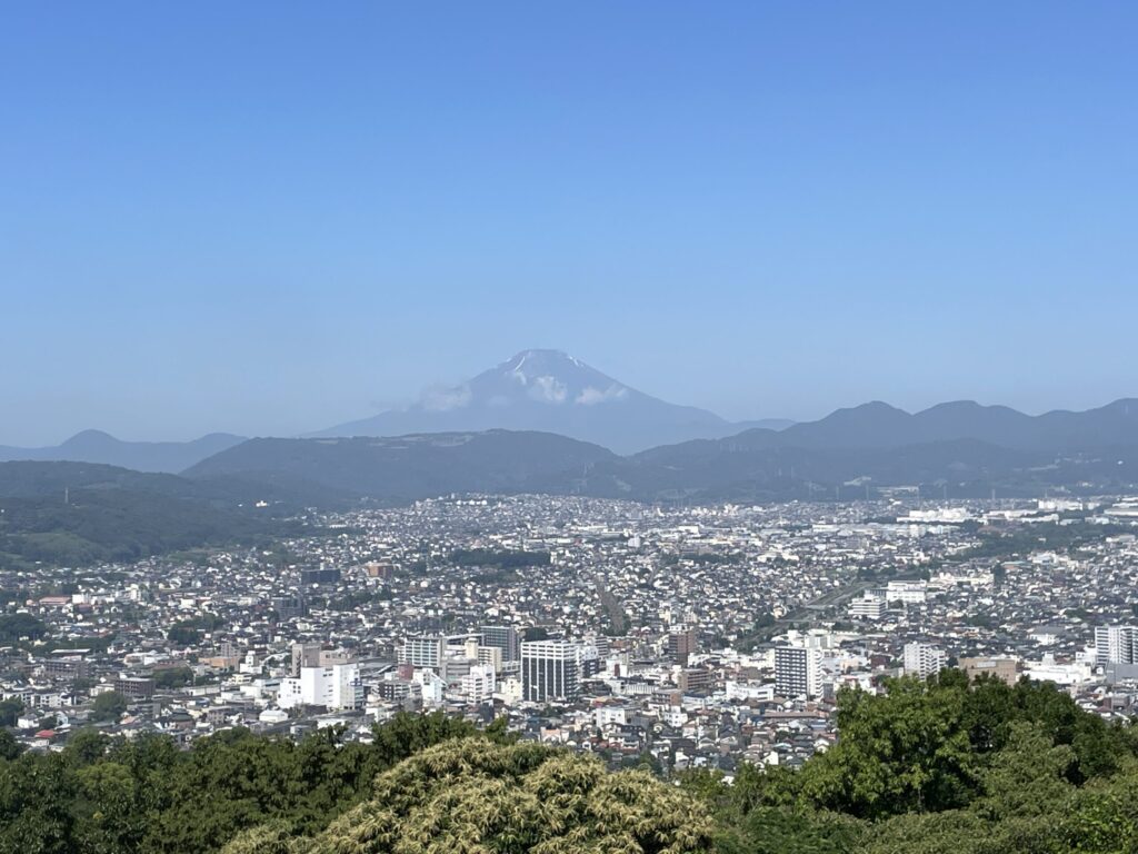 権現山展望台からの眺め
