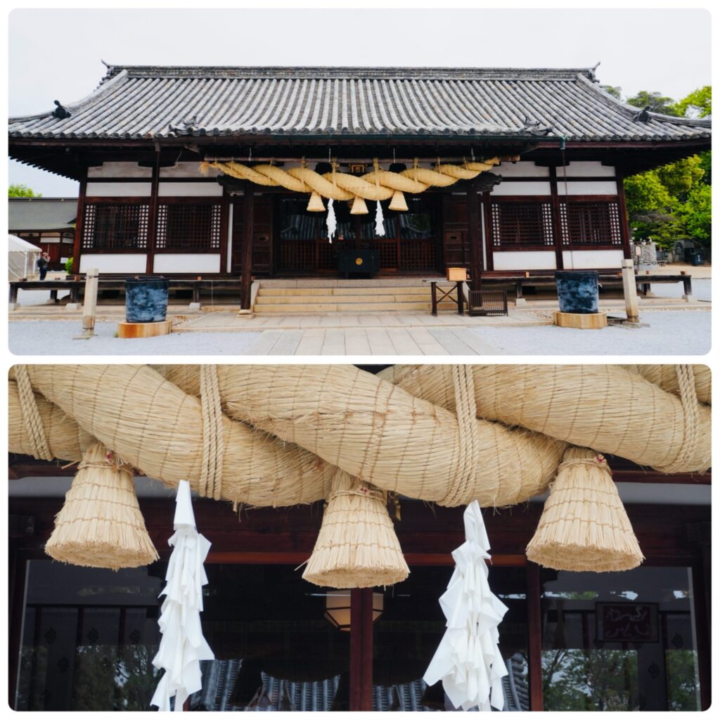 阿智神社の本堂