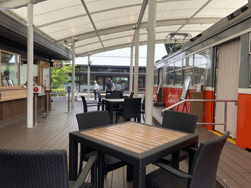 CAFE107テラス席