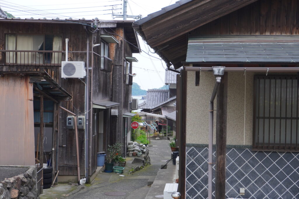 漁村の集落