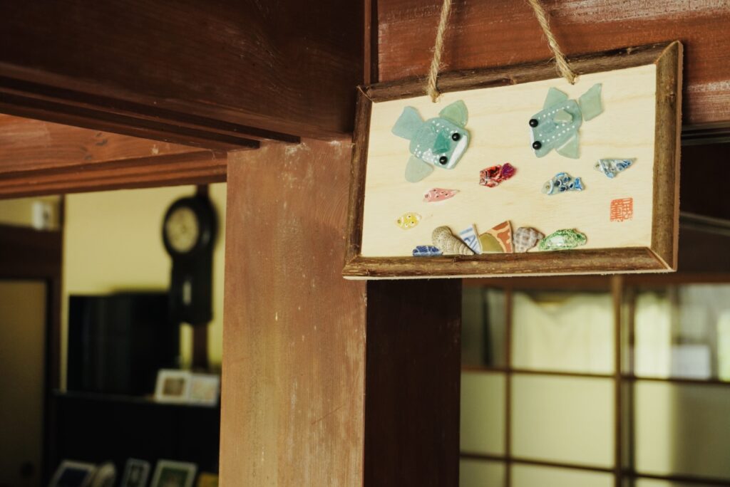 シーグラスの作品