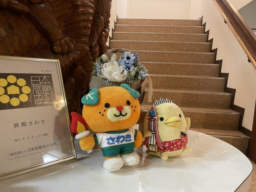 旅館ロビー