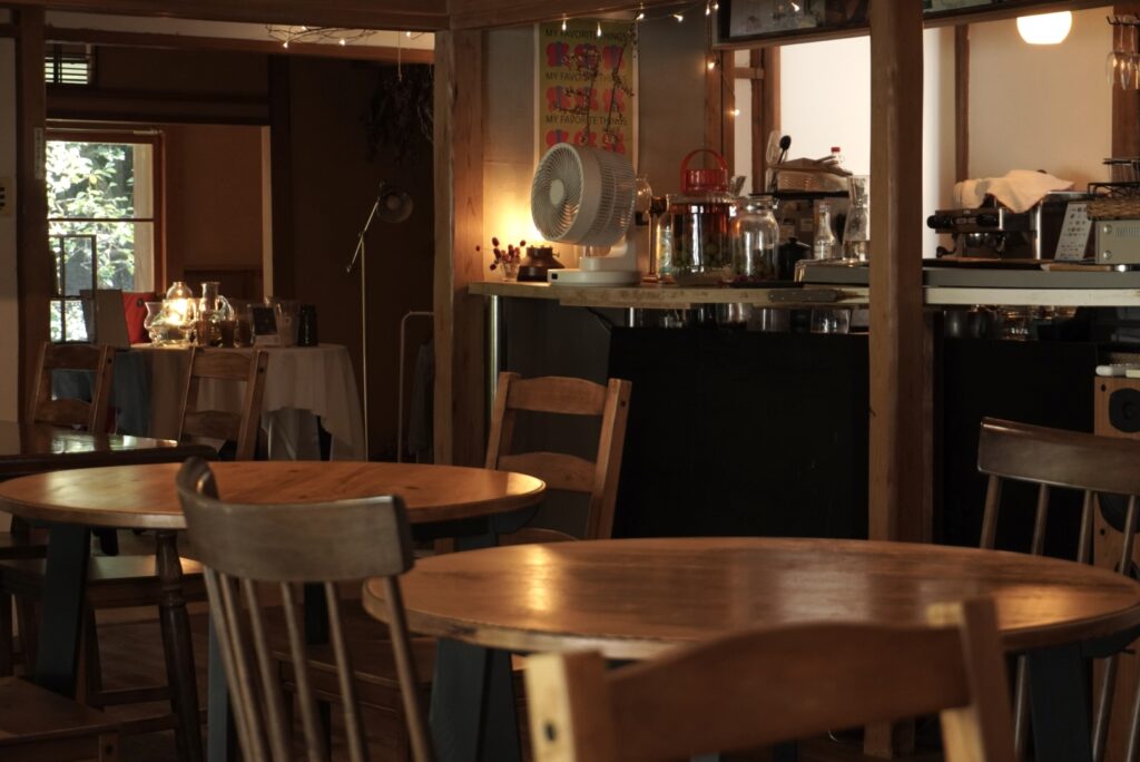 古民家カフェHaru.店内