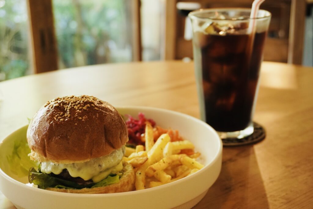 チーズバーガーセット