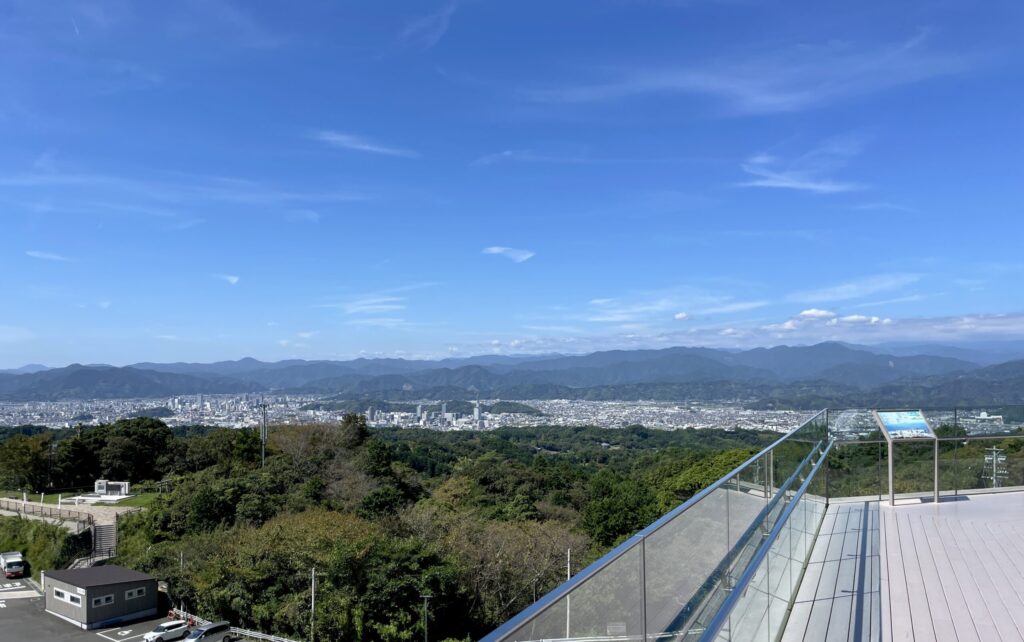 静岡市街の街並み