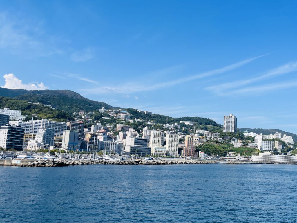 タンタラスの丘のような熱海の景色