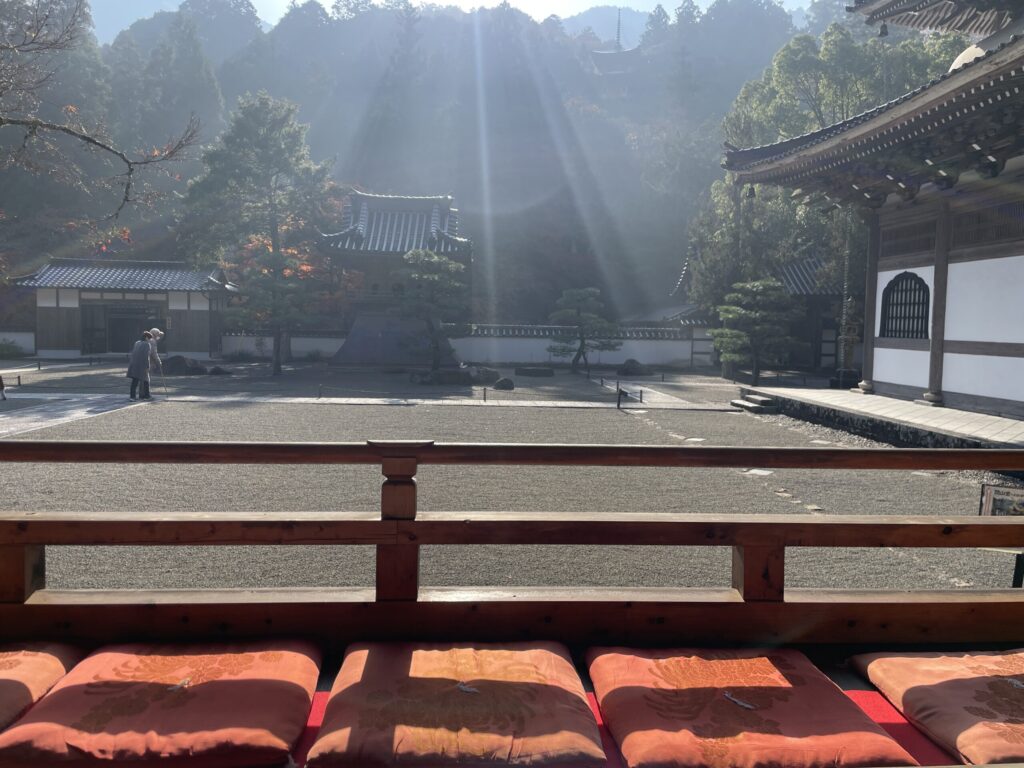 本堂からの眺め