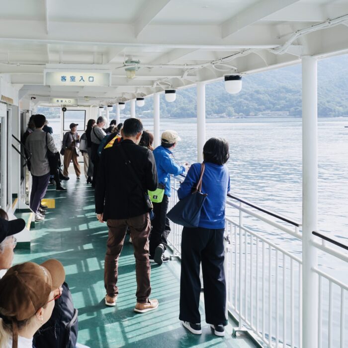 宮島行きフェリー