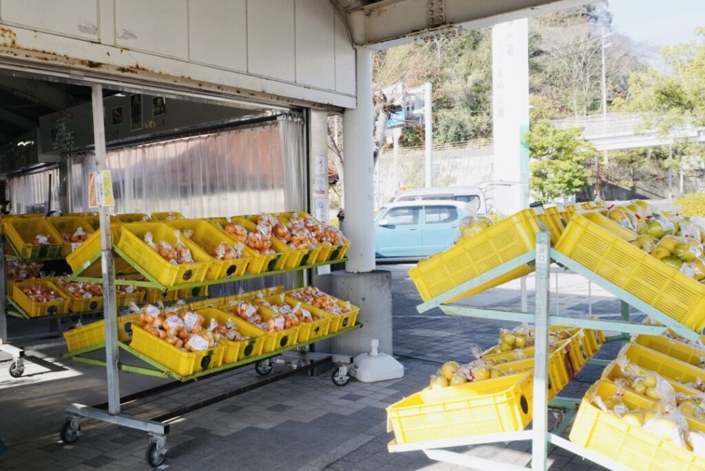 多々羅しまなみ公園のみかん売り場