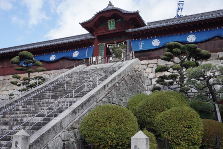 廣島東照宮の階段