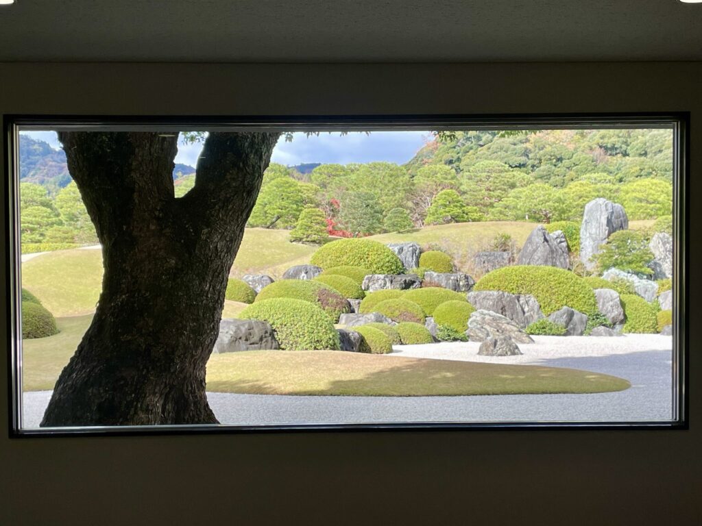 足立美術館の庭園