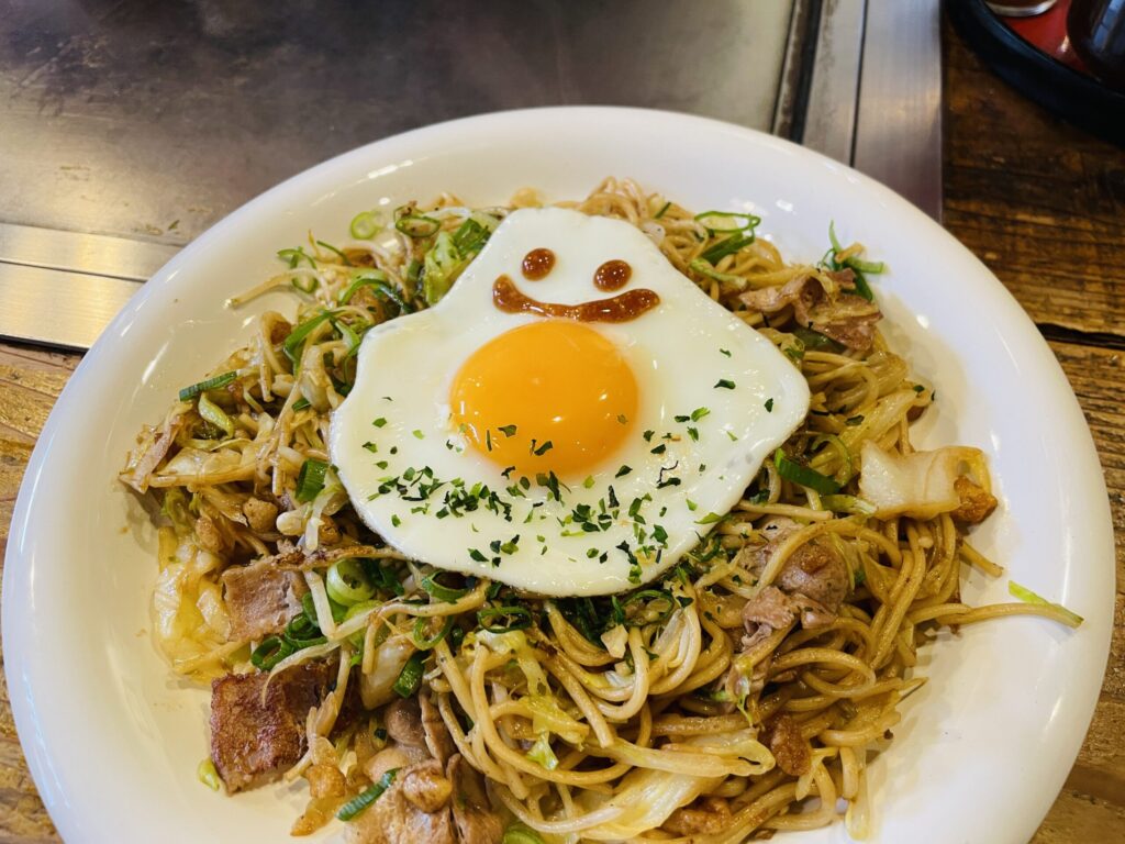 あたご屋の焼きそば