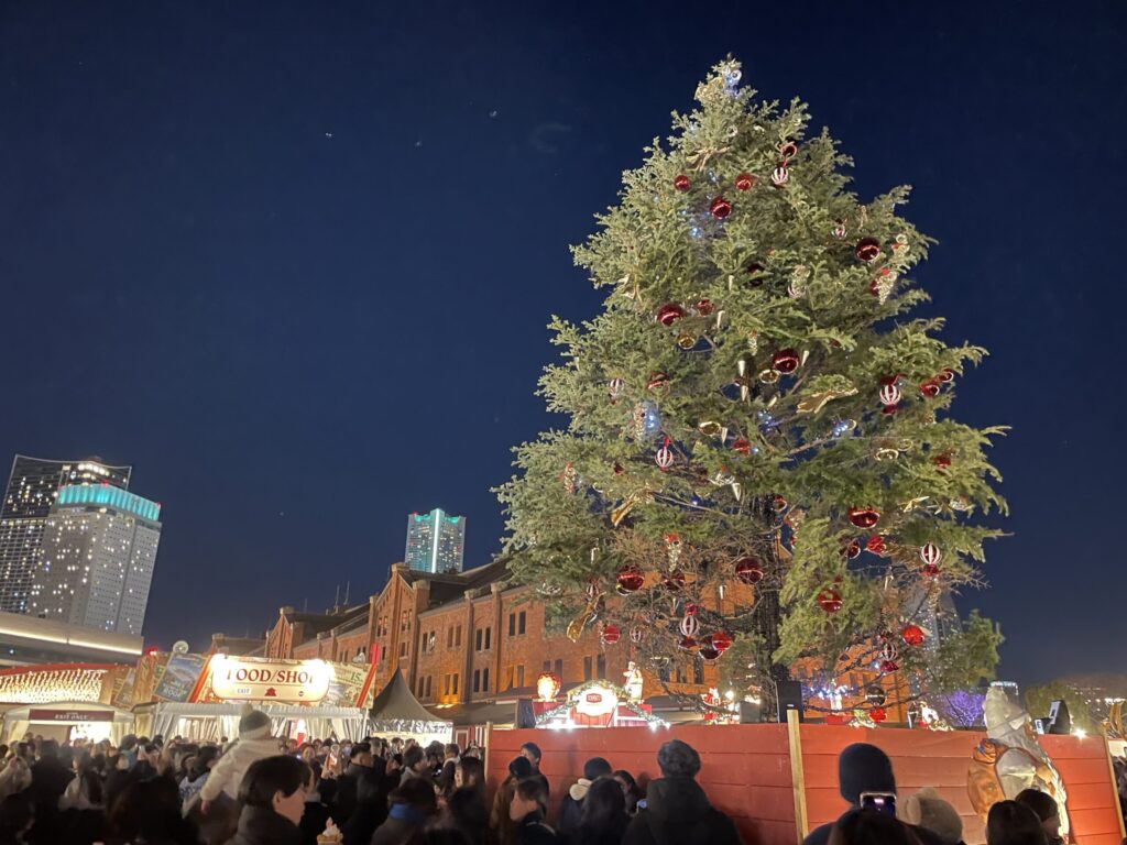 赤レンガ倉庫のクリスマスマーケット