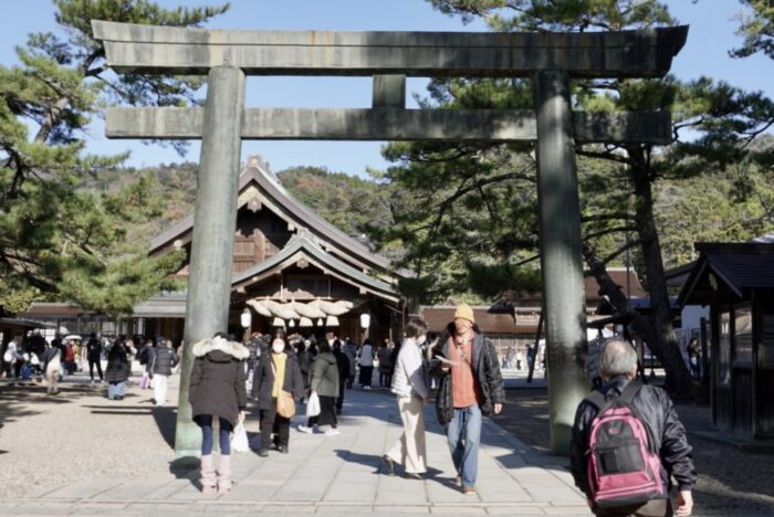 出雲大社_銅鳥居