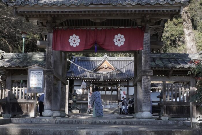 岩国 白山比咩神社 正門