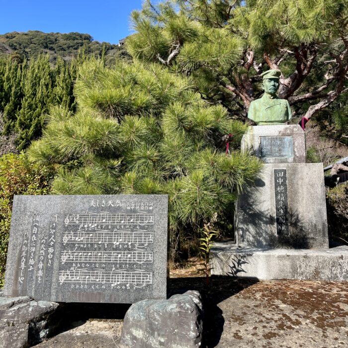 田中穂積 銅像 吉香神社