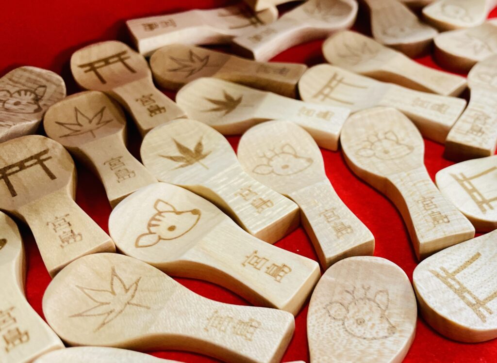 宮島土産 しゃもじ 杓子