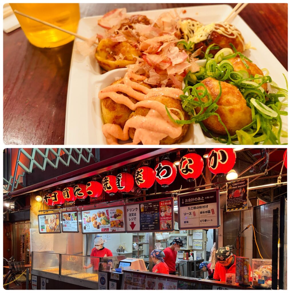 たこ焼き　わなか　ビール